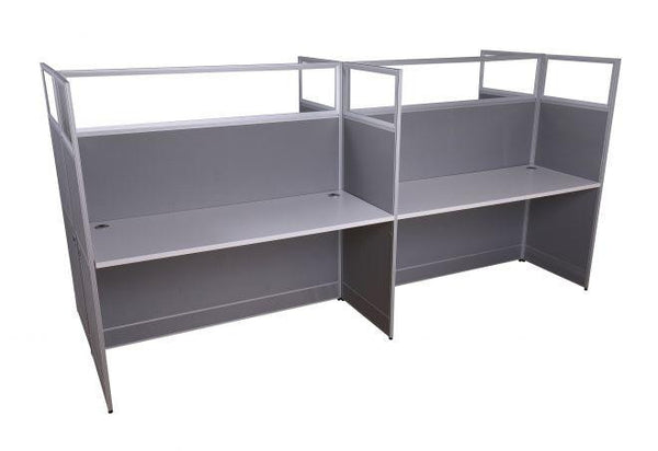 modern-5ft-straight-workstation-with-glass-for-4 - 313504